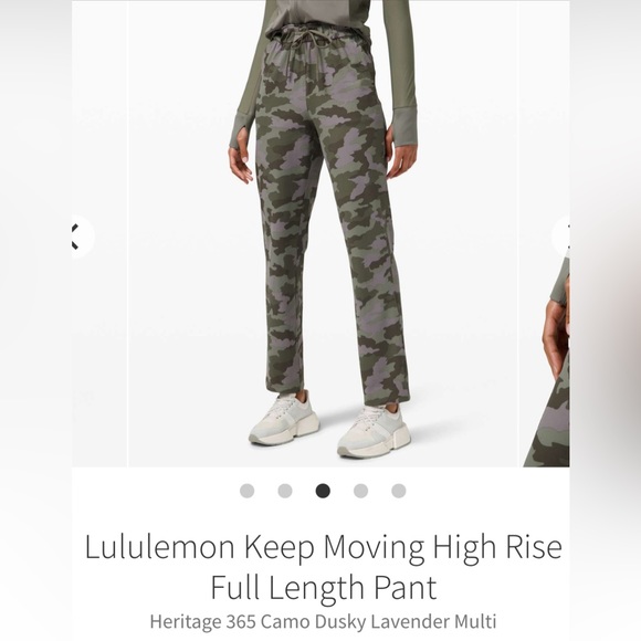 Lululemon keep moving high rise- full length - Picture 8 of 9